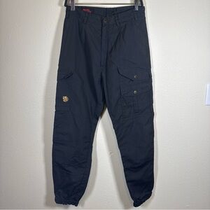 Fjallraven Black Cargo Pants